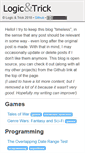 Mobile Screenshot of logic-and-trick.com